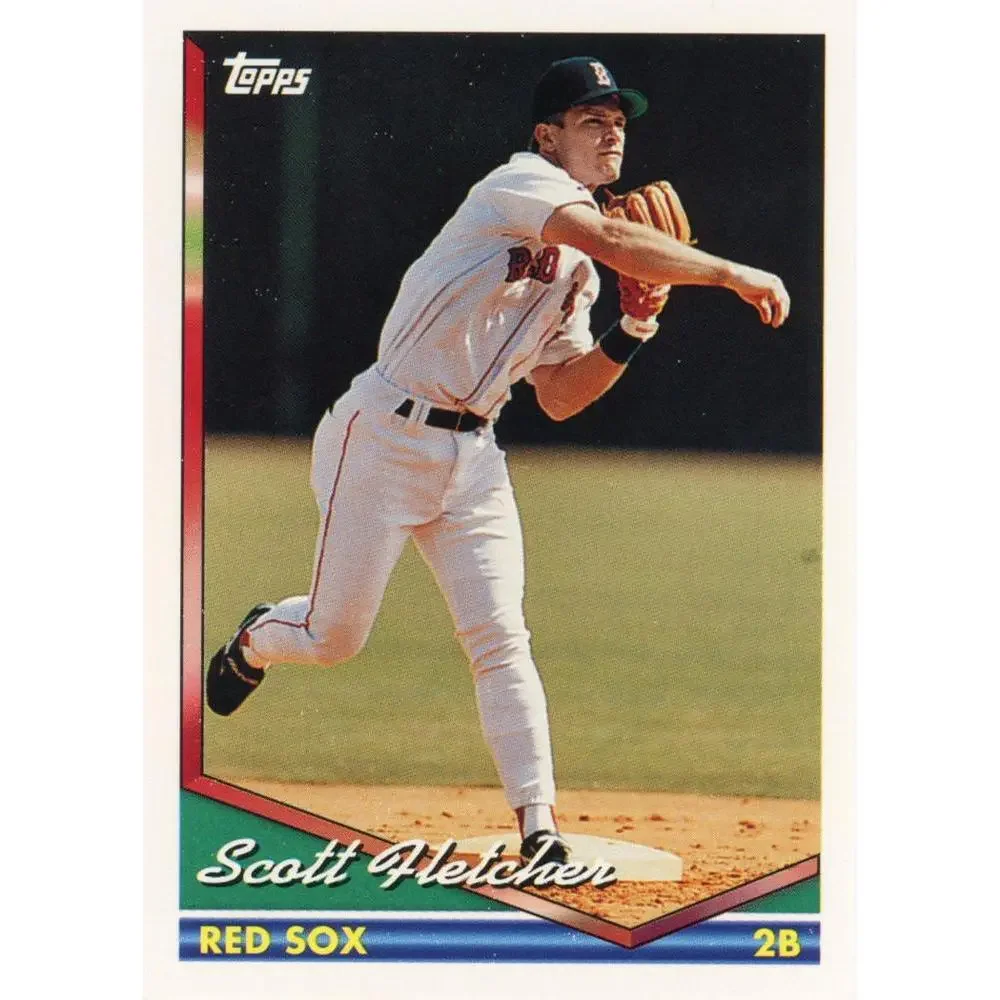 1994 Topps Scott Fletcher # 169 Boston Red Sox